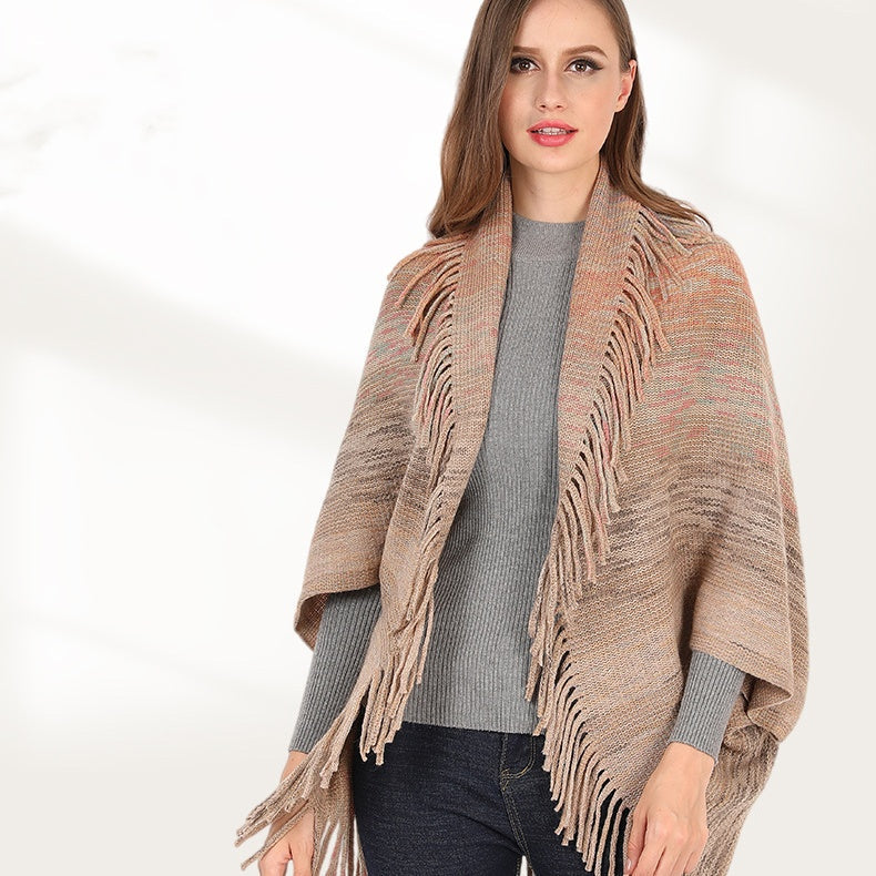 🌸Late summer sales 💝Women's Elegant Tassel Knitted Scarf💕Limited time 51% discount-3