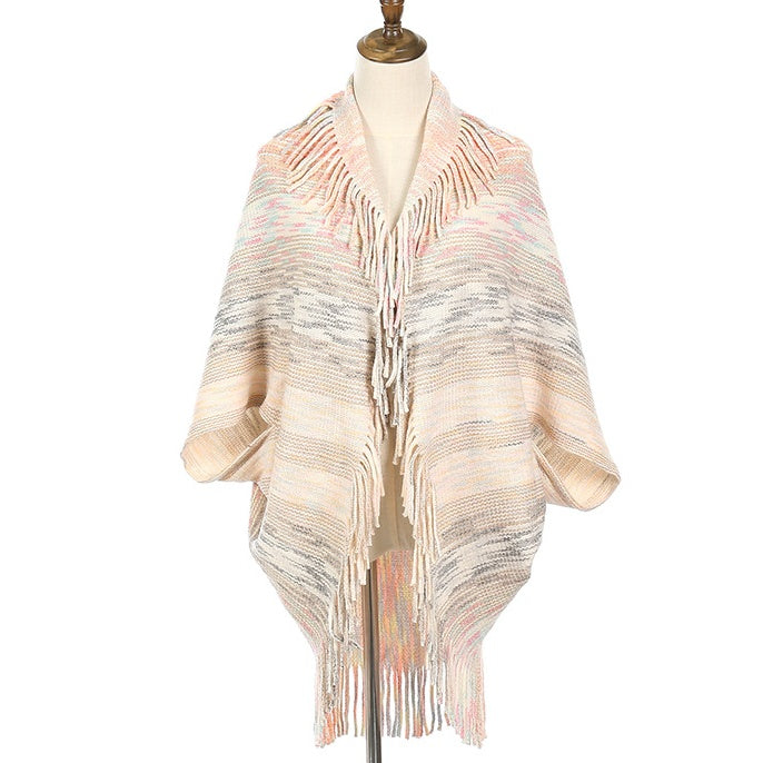 🌸Late summer sales 💝Women's Elegant Tassel Knitted Scarf💕Limited time 51% discount-9