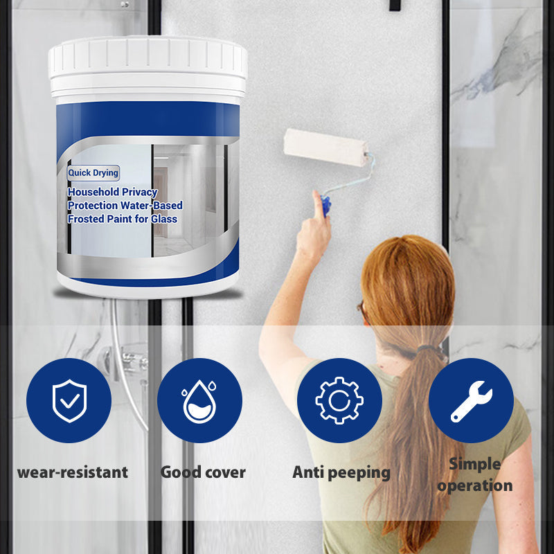 ✨New Arrival✨Household Privacy Protection Water-Based Frosted Paint for Glass-1