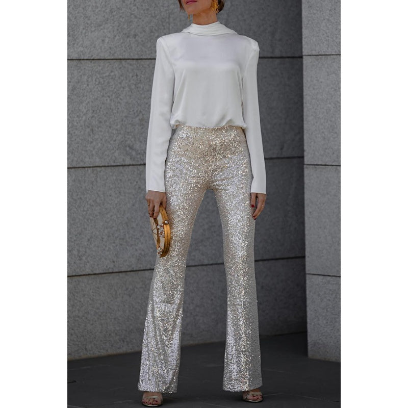 🌷Limited Time 50% OFF💞Ruffle Long Sleeve Top with Sexy Open Back-7