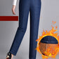 🍁New for autumn✨ Side-Pocket Full Elastic Waist Jeans-3