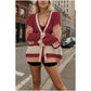 🥰Seasonal promotion super low price🥰Women's Colorblock Knit Cardigan Sweater-1