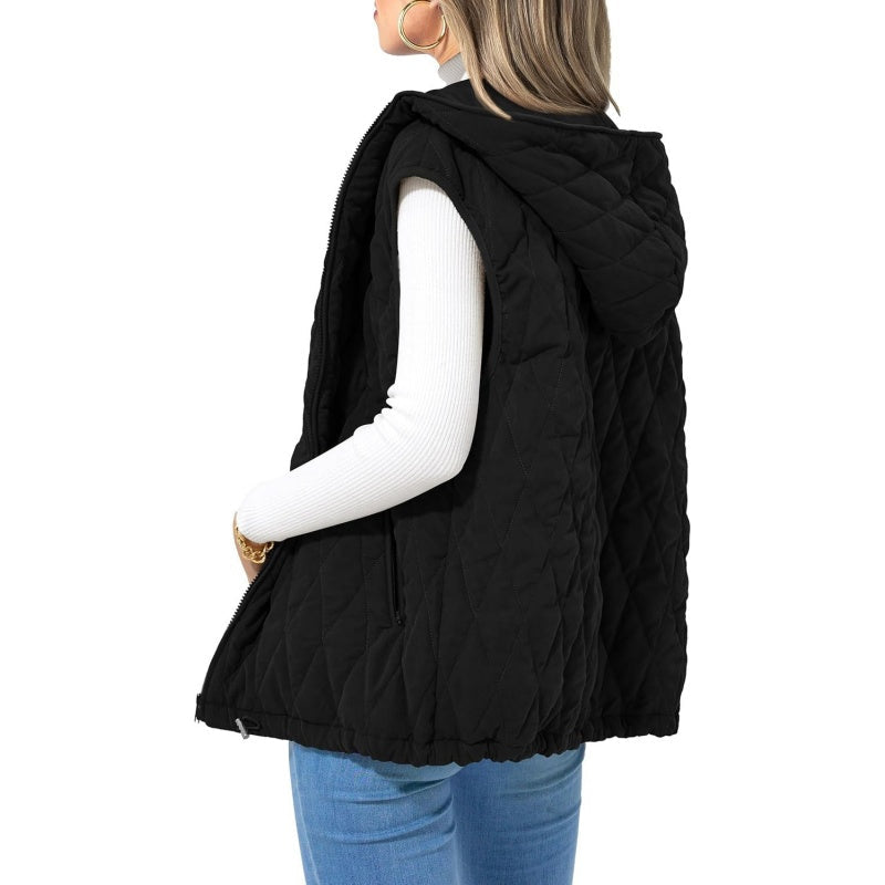 ✨New Arrival✨Women's Lightweight Hooded Vest-1