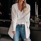 🎈Fashion new products🎈Open Front Long Sleeve Knitted Cardigans Sweater-10