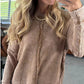 💞Women's Solid Color Long-Sleeve Waffle Knit Tops-1