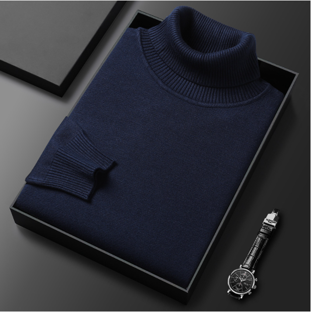 ✨New Arrival✨Men's Solid Color Premium Cashmere Sweater-buy 2 free shipping-2