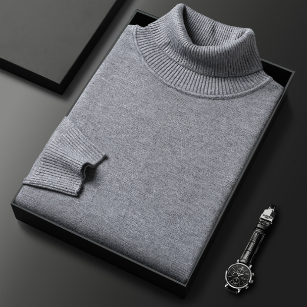✨New Arrival✨Men's Solid Color Premium Cashmere Sweater-buy 2 free shipping-3