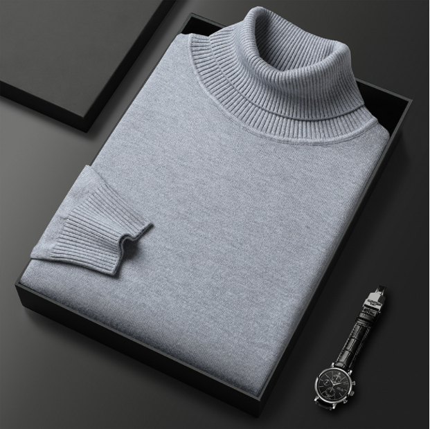 ✨New Arrival✨Men's Solid Color Premium Cashmere Sweater-buy 2 free shipping-4