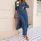 🍁Autumn New Releases🍁Women’s Solid Color Casual 3-Piece Set-12