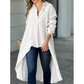 🌷Limited Time 26% OFF💞Women's Elegant Long Lapel Shirt-5