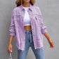 🍁Autumn New Releases🍁Relaxed Fit Denim Style Jacket-3