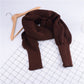 ✨New Arrival✨Women's Solid Knitted Sweater Scarf with Sleeves-16