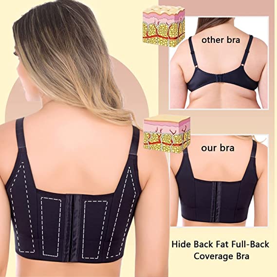 ✨New Arrival✨Deep Cup Bra Hide Back Fat With Shape Wear Incorporated-3