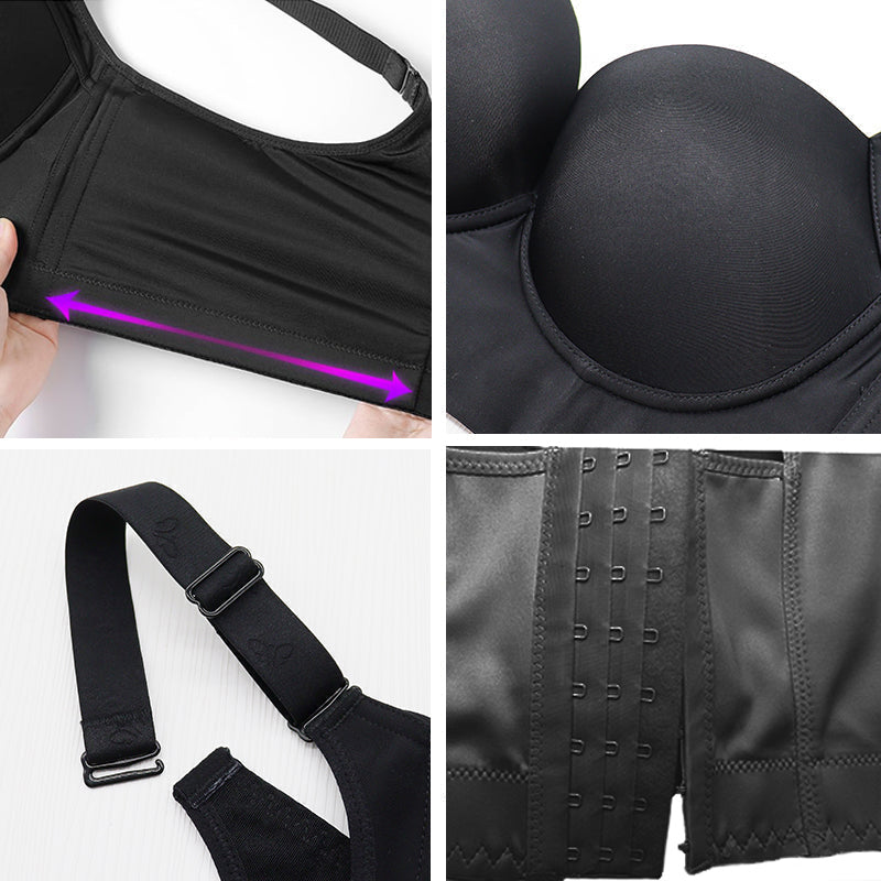 ✨New Arrival✨Deep Cup Bra Hide Back Fat With Shape Wear Incorporated-8