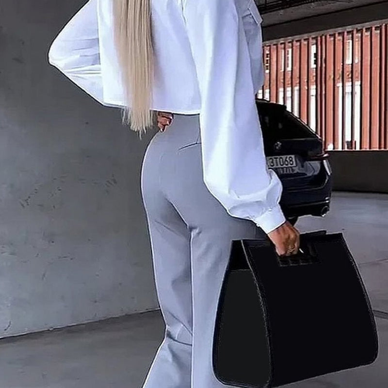 🎅Christmas Up to 50% off🎄Premium Women's Shirts (Two Piece Set)-1