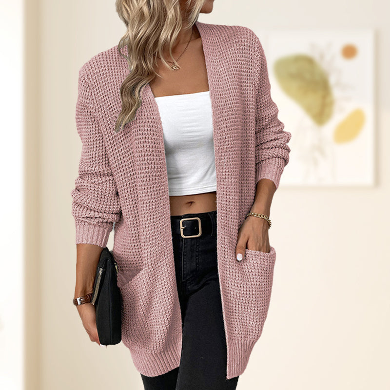 ✨New Arrival✨Women's Casual Knit Cardigan Sweater with Pockets-1