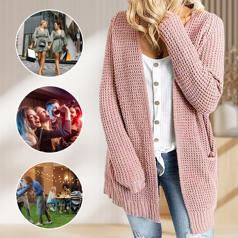 ✨New Arrival✨Women's Casual Knit Cardigan Sweater with Pockets-6