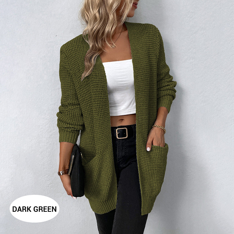 ✨New Arrival✨Women's Casual Knit Cardigan Sweater with Pockets-9