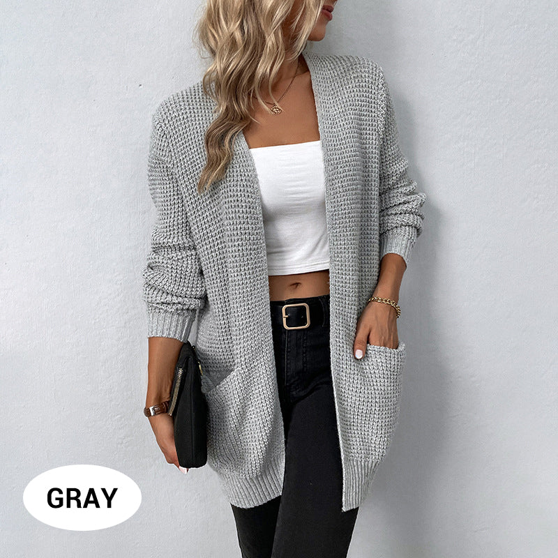 ✨New Arrival✨Women's Casual Knit Cardigan Sweater with Pockets-11