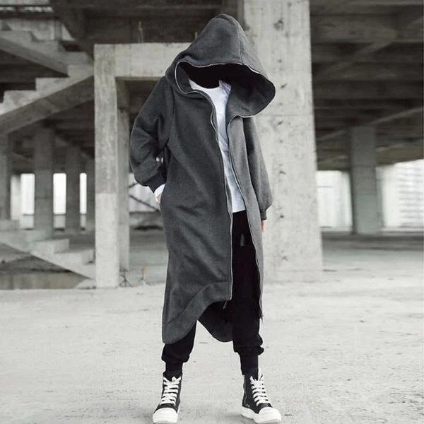 ✨New Arrival✨💥Unisex long-sleeve nazgul long coat with hood-1