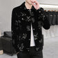 ✨New Arrival✨Men's Print Lapel Button Down Jacket-7