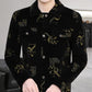 ✨New Arrival✨Men's Print Lapel Button Down Jacket-10