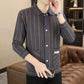 ✨New Arrival✨Men's Casual Striped Knitted Lapel Jacket-5
