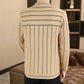✨New Arrival✨Men's Casual Striped Knitted Lapel Jacket-12