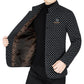 Men’s Trendy Checkered Warm Jacket with Pockets-7