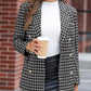 💕✨New Arrival✨💕Plaid Tweed Blazer Jacket for Women-4