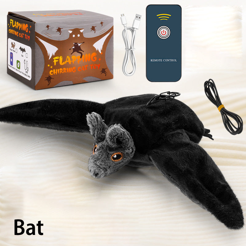 🔥HOT Sale🔥Cute Flapping Wings Electric Teasing Cat Toy-12