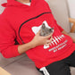 🔥Clearance Sale🔥Ideal Gift - Sweatshirt for Cat Lovers with a Hood and Cozy Pocket-3