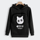 🔥Clearance Sale🔥Ideal Gift - Sweatshirt for Cat Lovers with a Hood and Cozy Pocket-12