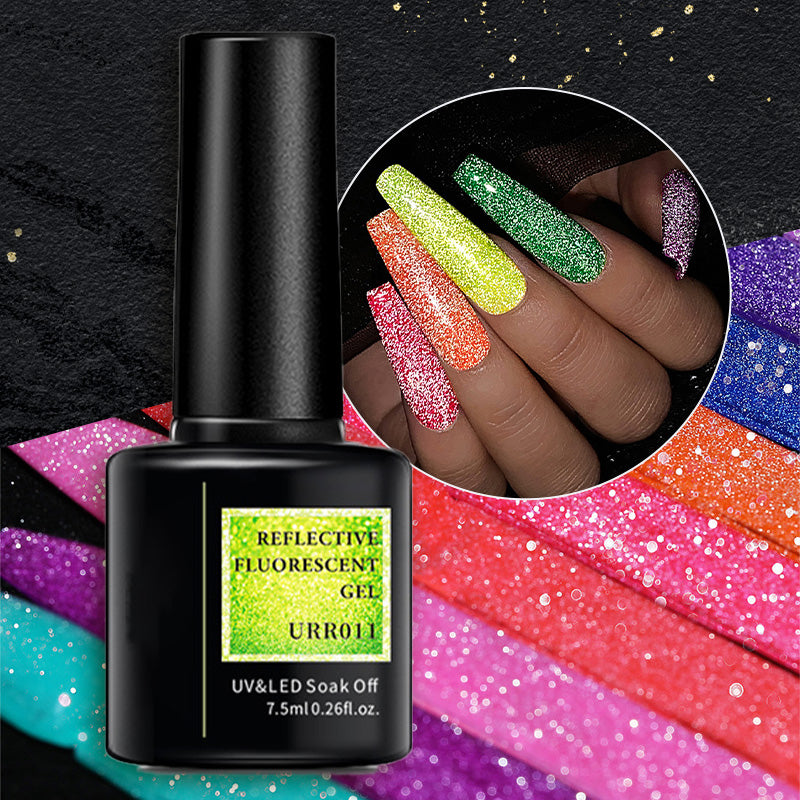 ✨BUY 1 FREE 1✨Shiny Reflective Fluorescent Gel Nail Polish-2