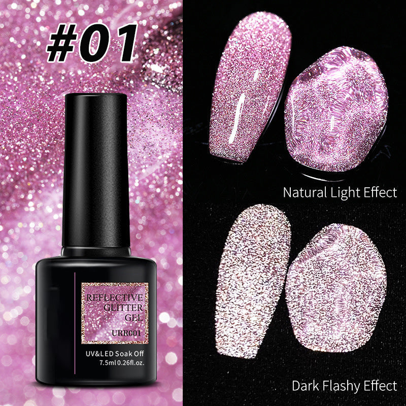 ✨BUY 1 FREE 1✨Shiny Reflective Fluorescent Gel Nail Polish-8