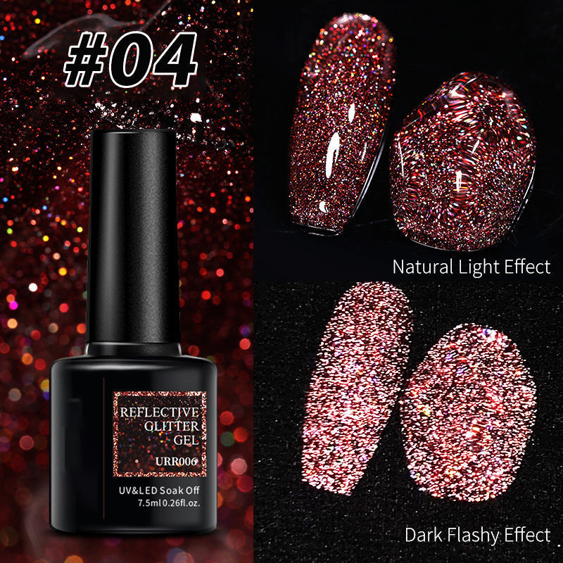 ✨BUY 1 FREE 1✨Shiny Reflective Fluorescent Gel Nail Polish-11