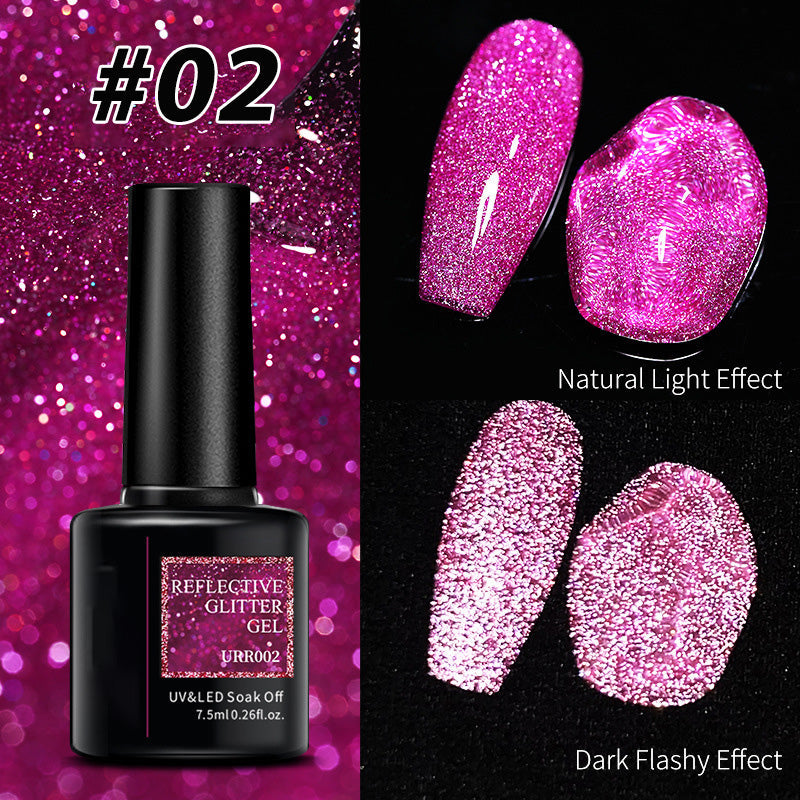 ✨BUY 1 FREE 1✨Shiny Reflective Fluorescent Gel Nail Polish-9