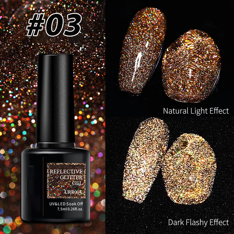 ✨BUY 1 FREE 1✨Shiny Reflective Fluorescent Gel Nail Polish-10