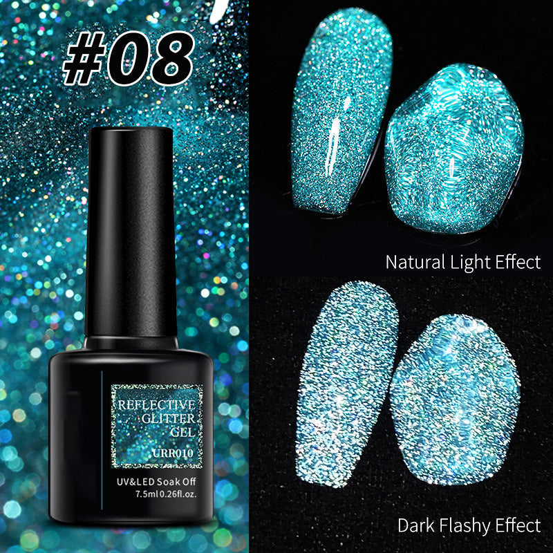 ✨BUY 1 FREE 1✨Shiny Reflective Fluorescent Gel Nail Polish-15