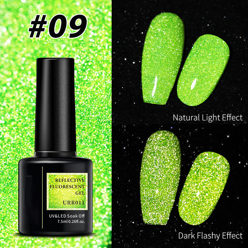 ✨BUY 1 FREE 1✨Shiny Reflective Fluorescent Gel Nail Polish-16