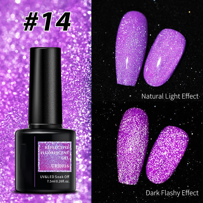 ✨BUY 1 FREE 1✨Shiny Reflective Fluorescent Gel Nail Polish-21