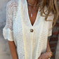 ✨New Arrival✨Women’s Solid One Button Knitted Top-1