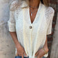 ✨New Arrival✨Women’s Solid One Button Knitted Top-10