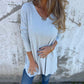 ✨New Arrival✨💕Women's Cozy Knit Long Sleeve Tunic Top with Side Slits-12
