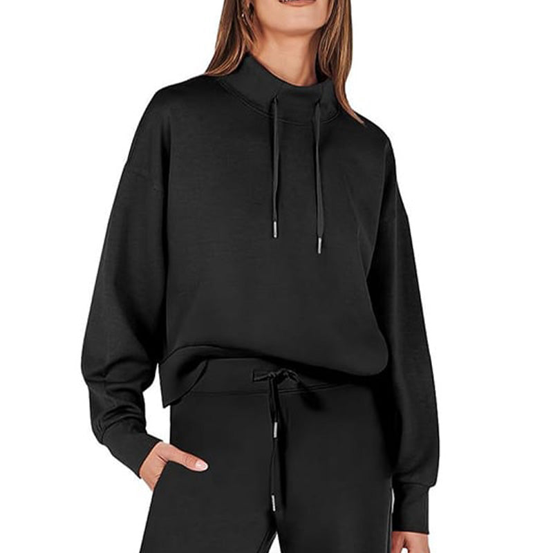 🍁Autumn New Releases🍁Women's 2 Piece Cozy Breathable Casual Sportswear Set-6