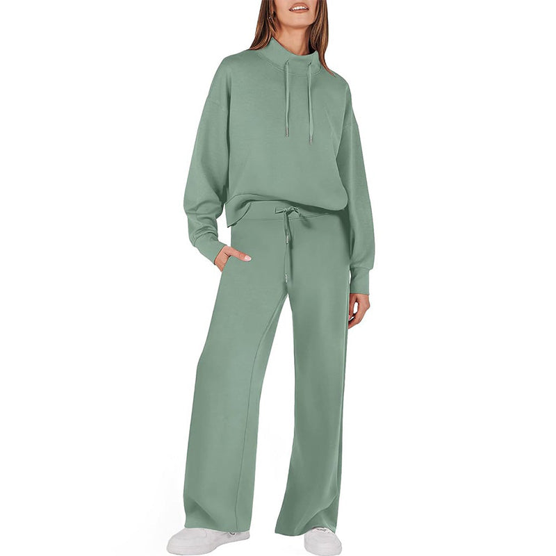 🍁Autumn New Releases🍁Women's 2 Piece Cozy Breathable Casual Sportswear Set-5