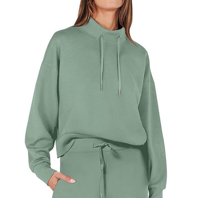 🍁Autumn New Releases🍁Women's 2 Piece Cozy Breathable Casual Sportswear Set-3