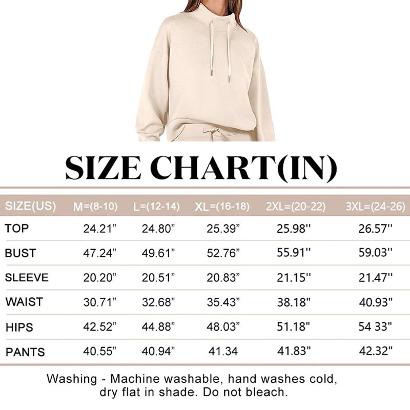 🍁Autumn New Releases🍁Women's 2 Piece Cozy Breathable Casual Sportswear Set-7