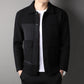 ✨New Arrival✨Men’s Casual Button Tweed Jacket with Lapel Collar-1