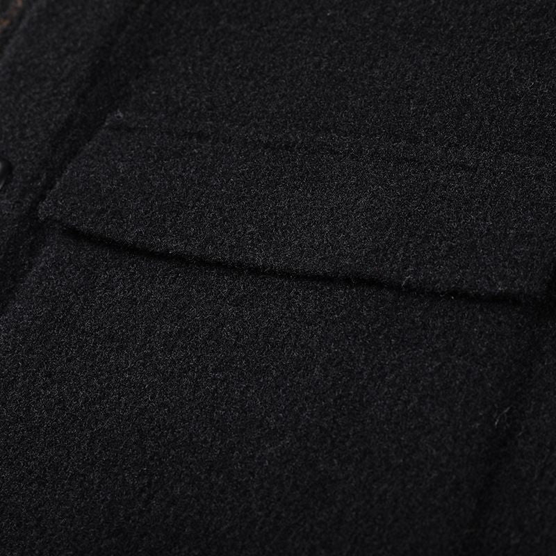 ✨New Arrival✨Men’s Casual Button Tweed Jacket with Lapel Collar-4